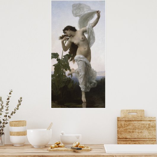 L'Aurore Dawn William-Adolphe Bouguereau Poster (Keuken)