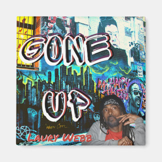 Laury Webb - "Gone Up" magneet