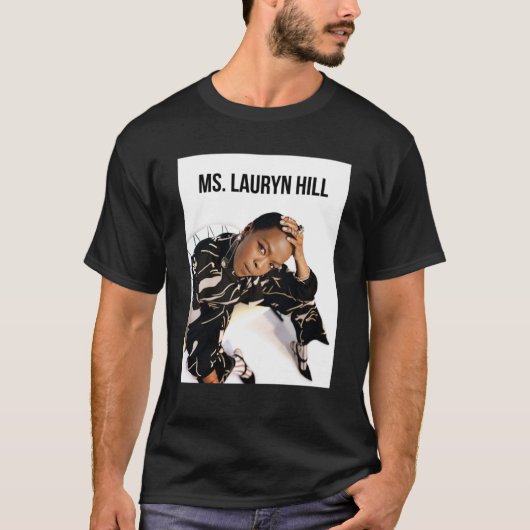 Lauryn Hill Beauty Singer Woman Tshirt (Voorkant)