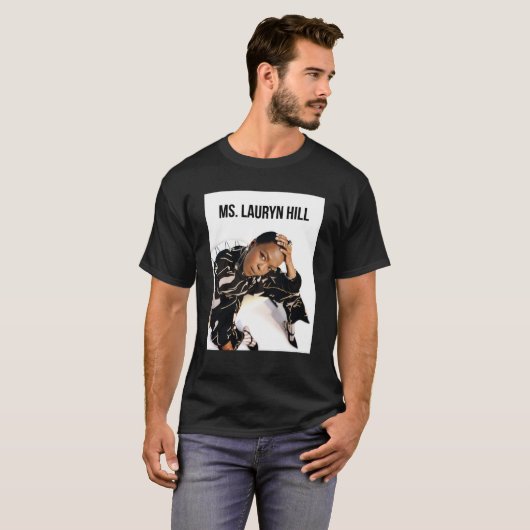 Lauryn Hill Beauty Singer Woman Tshirt (Voorkant volledig)