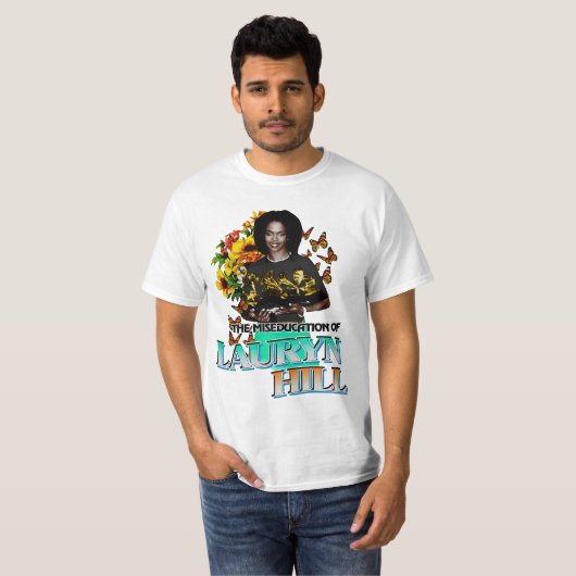 Lauryn Hill Retro T-shirt (Voorkant volledig)