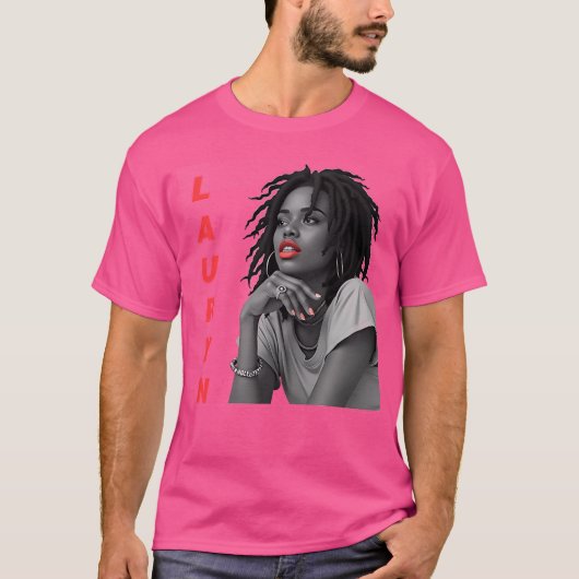 Lauryn Hill Singer T-shirt (Voorkant)