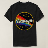 Lauryn Rainbow in Space  GrungeStyle T-shirt (Design voorkant)