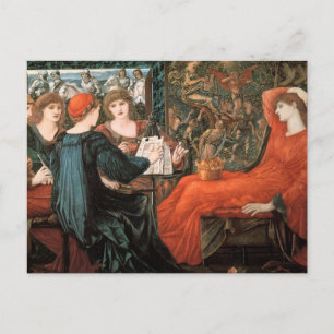 Laus Veneris van Sir Edward Burne-Jones Briefkaart