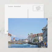 Lausane Briefkaart (Voorkant / Achterkant)