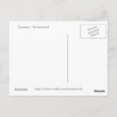 Lausane Briefkaart (Achterkant)