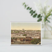 Lausanne, algemeen uitzicht, meer van Genève, Zwit Briefkaart (Staand voorkant)