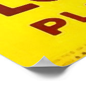 Lausanne, het strand van Genève in het meer, Zwits Poster (Hoek)