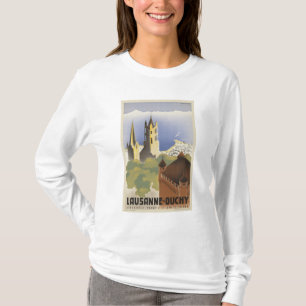 Lausanne Ouchy Zwitserland  Europa T-shirt