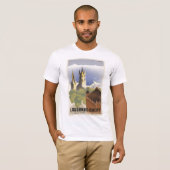 Lausanne Ouchy Zwitserland  Europa T-shirt (Voorkant volledig)