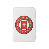 Lausanne Zwitserland Badmat (Voorkant Verticaal)