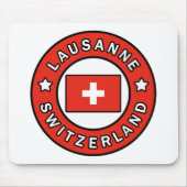 Lausanne Zwitserland Muismat (Voorkant)