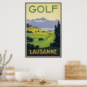Lausanne Zwitserland Poster (Keuken)