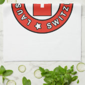 Lausanne Zwitserland Theedoek (Gevouwen)