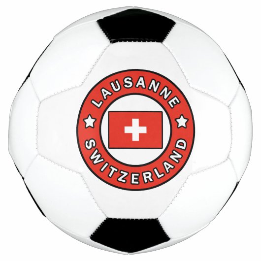 Lausanne Zwitserland Voetbal (Voorkant)