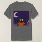 LAUSSEN DE CAT-geïnspireerde illustratie T-shirt (Design voorkant)