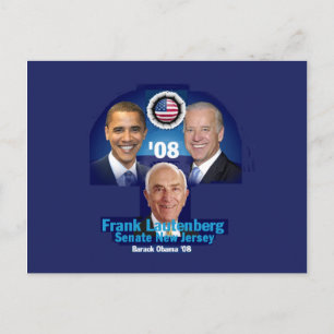 LAUTENBERG NJ Briefkaart