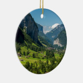 Lauterbrunnen - Bernese Alps - Zwitserland Keramisch Ornament (Rechts)