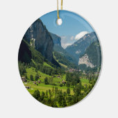 Lauterbrunnen - Bernese Alps - Zwitserland Keramisch Ornament (Links)