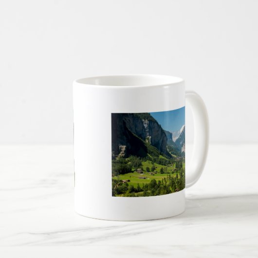 Lauterbrunnen - Bernese Alps - Zwitserland Koffiemok (Voorkant rechts)