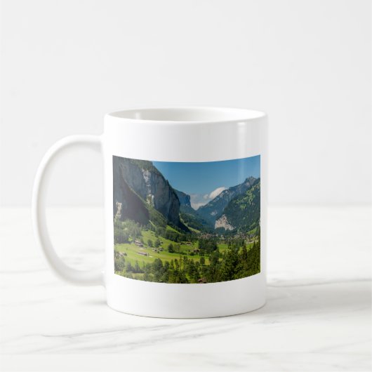 Lauterbrunnen - Bernese Alps - Zwitserland Koffiemok (Links)