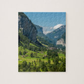 Lauterbrunnen - Bernese Alps - Zwitserland Legpuzzel (Verticaal)