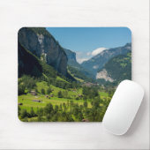 Lauterbrunnen - Bernese Alps - Zwitserland Muismat (Met muis)