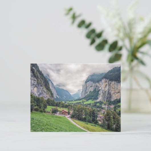 Lauterbrunnen Briefkaart (Staand voorkant)