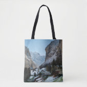 Lauterbrunnen Canvas tas (Voorkant)