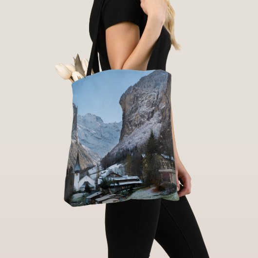 Lauterbrunnen Canvas tas (Dichtbij)