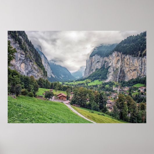 Lauterbrunnen Poster (Voorkant)