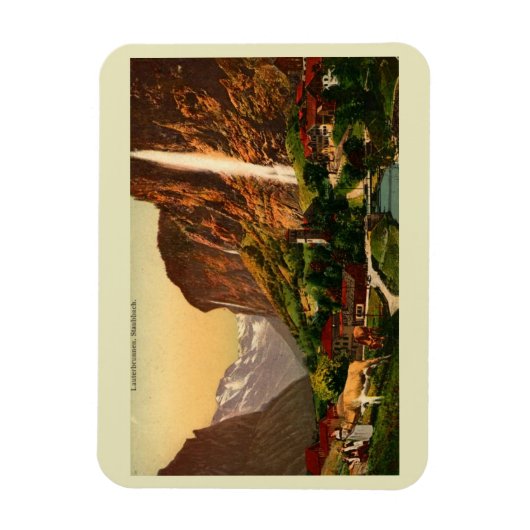 Lauterbrunnen Staubbach Waterfall Zwitserland Magneet (Verticaal)