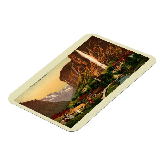 Lauterbrunnen Staubbach Waterfall Zwitserland Magneet (Linkerzijde)