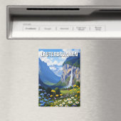Lauterbrunnen Switzerland Travel Magneet (Insitu (Vaatwasser))