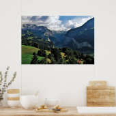 Lauterbrunnen Uitzicht Poster (Keuken)