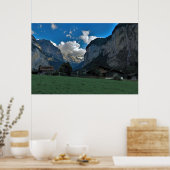 Lauterbrunnen Valley Floor Poster (Keuken)