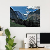 Lauterbrunnen Valley Poster (Thuiskantoor)