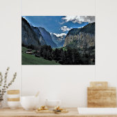 Lauterbrunnen Valley Poster (Keuken)