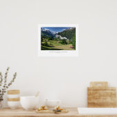 Lauterbrunnen Valley, Zwitserland - Wall Print. Poster (Keuken)