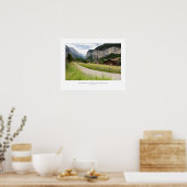 Lauterbrunnen Valley, Zwitserland - Wall Print. Poster (Keuken)