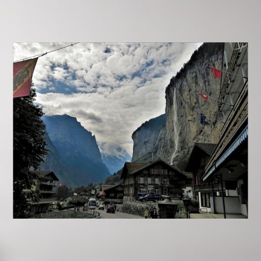 Lauterbrunnen Village Poster (Voorkant)