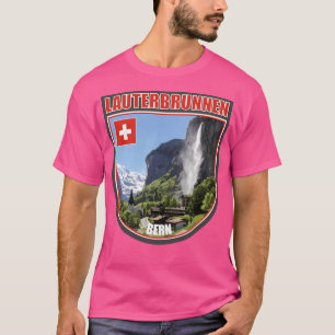 Lauterbrunnen Waterval Bern Alpen Zwitserland T-shirt