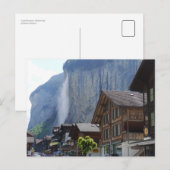 Lauterbrunnen, Zwitserland Briefkaart (Voorkant / Achterkant)