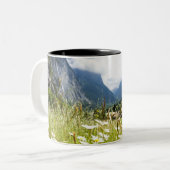 Lauterbrunnen, Zwitserland Tweekleurige Koffiemok (Voorkant links)