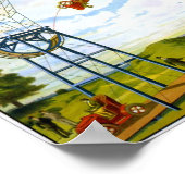 L'Auto Bolide Thrilling Dip of Death Circus Poster (Hoek)