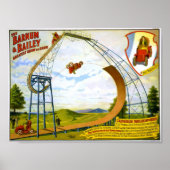 L'Auto Bolide Thrilling Dip of Death Circus Poster (Voorkant)
