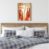 L'Automne door Alphonse Mucha Canvas Afdruk (Insitu (Slaapkamer))