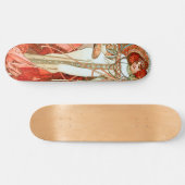 L'Automne door Alphonse Mucha Persoonlijk Skateboard (Horizontaal)