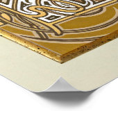 L'Automne Season Art Nouveau Alphonse Mucha Poster (Hoek)