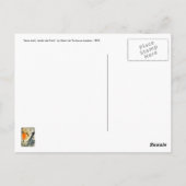 Lautrec: Jane Avril die het blikje danst Briefkaart (Achterkant)